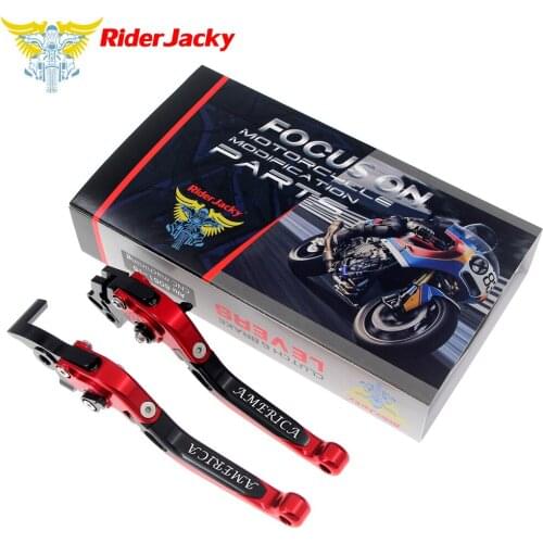 Riderjacky For Triumph AMERICA/LT 2006-2016 2010 2011 2012 2013 2014 2015 Motorcycle CNC Folding Extendable Brake Clutch Levers