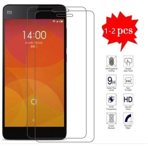 Screen Glass For Xiaomi Mi 4 Protective Glass Tempered Glass For Xiaomi 4 M4 Mi 4 Mi4 Film Guard 9H Front Protector Cover