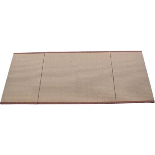 Japanese Traditional Tatami Mat Futon Mattress Firm and Comfortable Natural Rush Grass For Meditation Space Yoga Zen Room