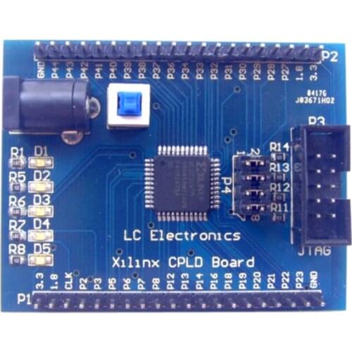 XC9572XL Xilinx CPLD board learning board development board test program TAKEN