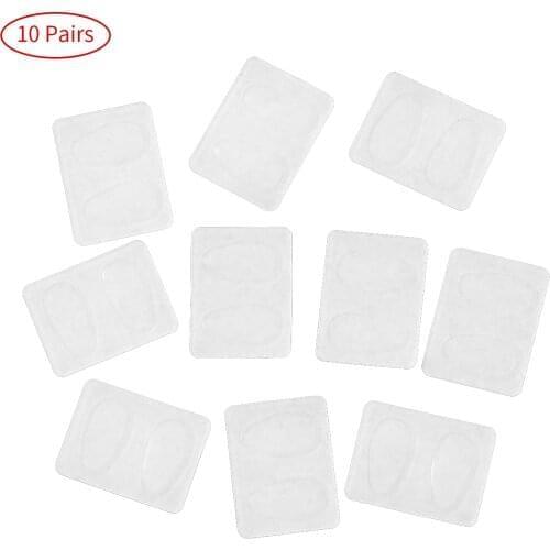 10 Pairs Silicone Sheet Glasses Nosepads Non Slip Sunglasses Nose Grips Half Moon Glasses Heighten Nose Mats Eyeglasses Supplies