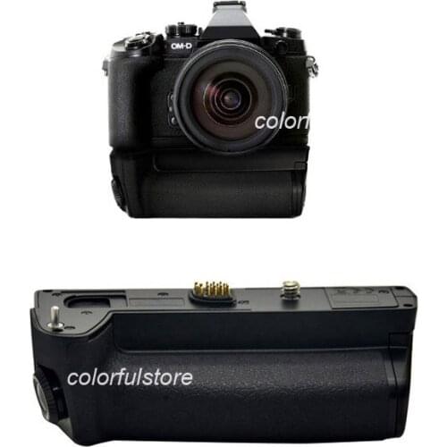 2015 Battery Hand Handle Grip Holder Vertical Shutter For Olympus OM-D E-M1 OMD EM1 DSLR Digital SLR as HLD-7 HLD7 FREE SHIPPING