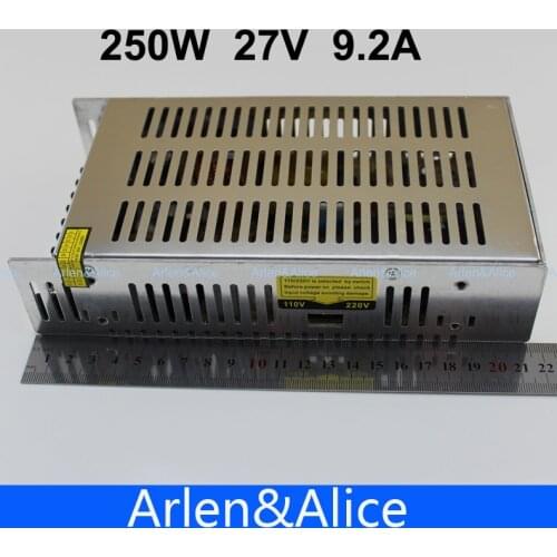 250W 27V 9.2A Single Output Switching power supply for LED Strip light AC to DC