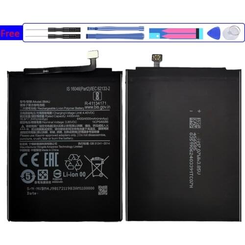 Battery For Xiaomi Red mi BM4J 4500mAh For Xiao mi Redmi Note 8 Pro / Note8 Pro / Note 8Pro / Note 8Pro For Redrice BM 4J