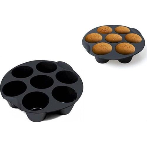 Air Fryer Accessories 7 Even Cake Cup Muffin Cup for 3.5-5.8L Various Models of Air Fryer