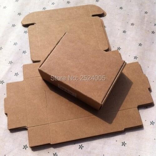 Free shipping 5.8x5.8x3.2 cm Handmade soap packing box/Storage case/kraft paper boxes/gift cases