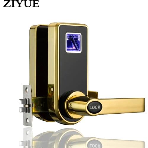 Free Shipping Security Digital Electronic Smart Biometric Fingerprint Door Lock for Apartment Office Home Easy Install