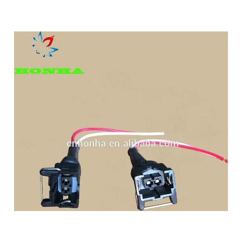 Free shipping DJ7021-3.5-21 2 pin EV1 to EV6 Female Fuel Injector Connector auto wire harness