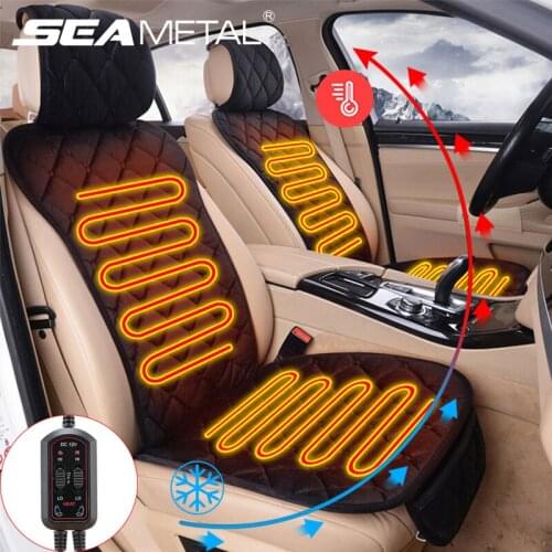 12V Car Seat Heating Interior Winter Seat Covers Cushion Universal Heat Seats Auto Seat-Cover Protector Warm Seat Accessories