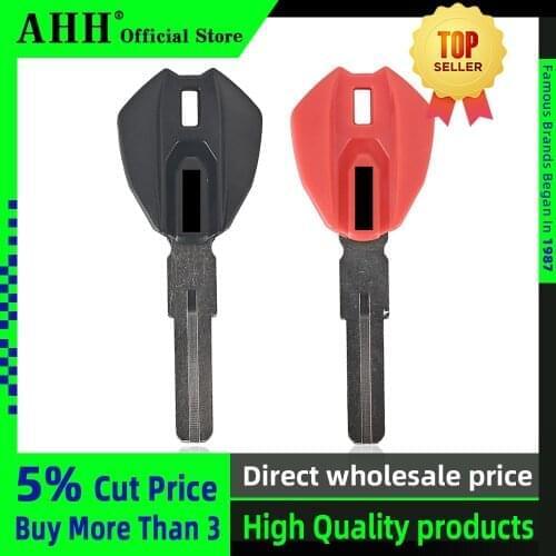AHH Brand key Motorcycle Keys Uncut For Ducati 656 659 696 795 796 M1100 1199 1098 1198 Motorbike Racer Superbikes