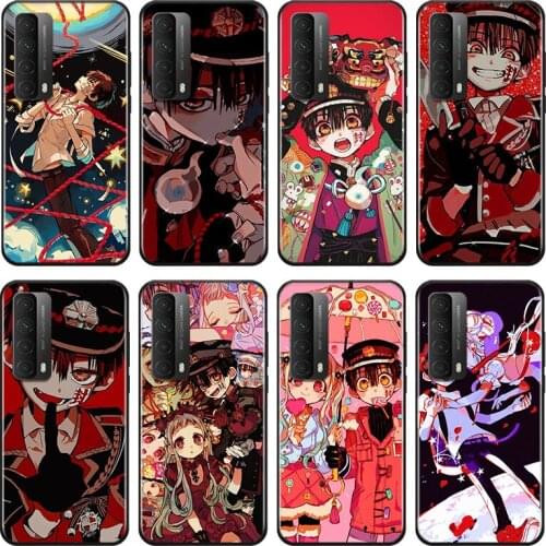 Toilet-bound Hanako-kun For Huawei Y9A Y9S Y9 Y8P Y8S Y7A Y7P Y7 Y6 Y6P Y6S Y5P Y5 Prime Pro 2019 2020 Black Soft Phone Case