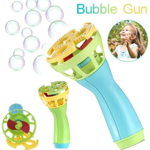 Electric Bubble Wands Machine Kids Toys Water Blowing Toys Bubble Maker Automatic Blower Outdoor Fun Play Toy For Kids Juguetes