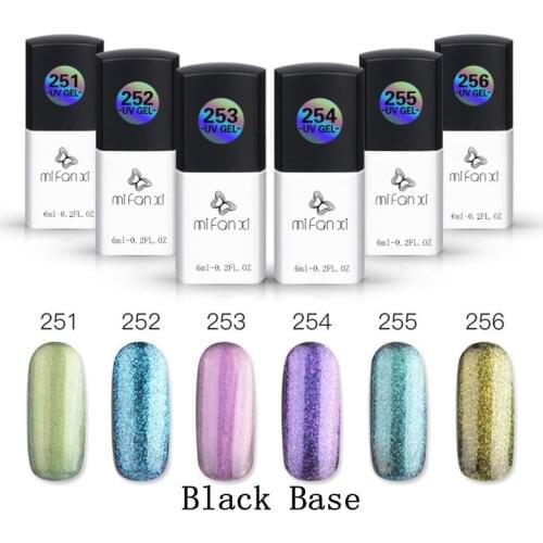 MiFanXi Color Chameleon Series Nail Gel Shining Soak Off UV Manicure Nail DIY Art Gel Varnish