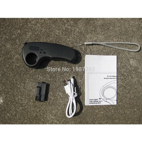 Binding Automatically New arrival 2.4Ghz mini remote controller with receiver for electric skateboard longboard