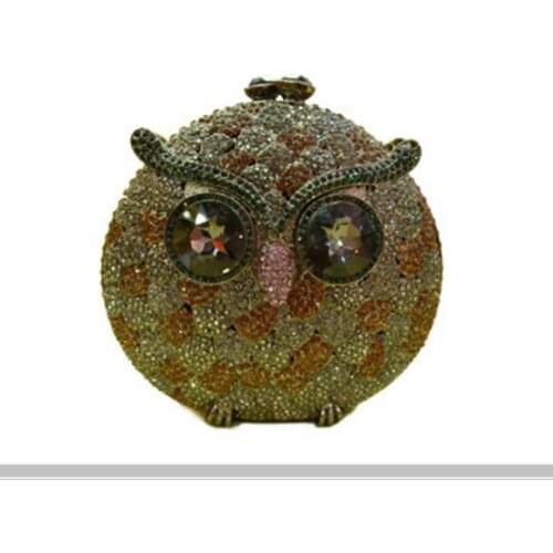 XIYUAN Fashion Crystal Clutches Evening Bags Women Party Purse Luxury Clutch Bag Ladies Night Bags Wedding Bag Chain Handbags