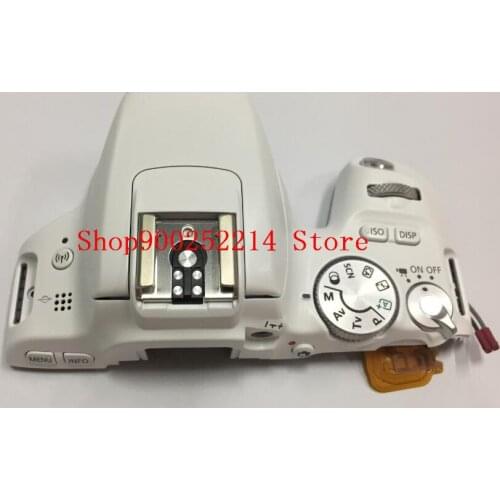 New white Top cover with Push button switch Repair parts for Canon FOR EOS 200D ; Rebel SL2 ; Kiss X9 SLR