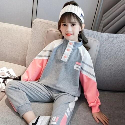 Girls Clothing Sets Autumn Spring Girls Clothes Children Tracksuit For Girl Suit Costume Kids Clothes 3-12 Years Top + pants