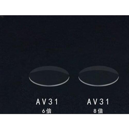 AV31 Archery Compound Bow Sight 6X 8X Lens Magnification effect Adapter Bow Sight Resin Lens Hunting Outdoor Shooting Accessory