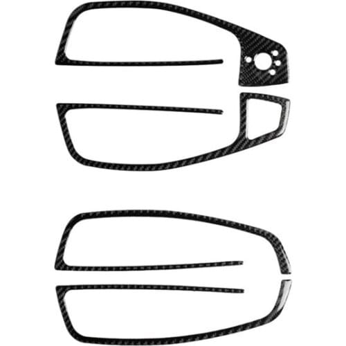 Fit For Audi A6 S6 C7 A7 S7 4G8 2012-2018 Real Carbon Fiber Glass Lifting Right Drive Car Modification Parts