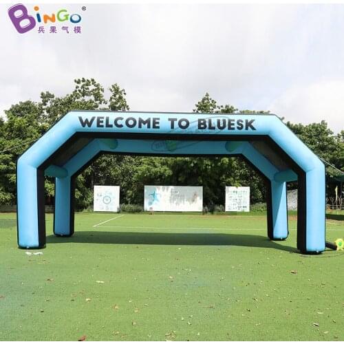 Customized 10x5x4.5 meters giant inflatable arch tent for wedding party graduations event trade show