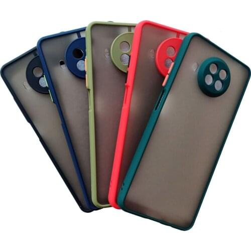 For Xiaomi Mi 10T Lite 5G Case Mi 10T Lite Shockproof Armor Case Skin Feel Frosted Translucence Soft Clear Hard M2007J17G Cover