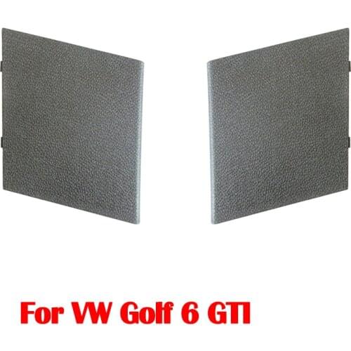 For VW Golf 6 GTI Rear Trunk Dustproof Hood Examine Repair Hole Cover Boot Interior Trim Cap Plate Taillight Lid Garnish