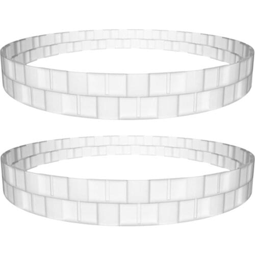 2Pcs Tire Skin for Roborock S50 S6 S5Max ing Robot Vacuum Cleaner for Xiaomi Mijia 1S T4 T6 1C Robot Vacuum Cleaner