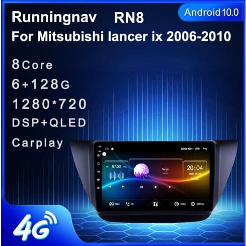 Runningnav For Mitsubishi lancer ix 2006-2010 Car Radio 2 Din Android Car Radio Multimedia Video Player Navigation GPS