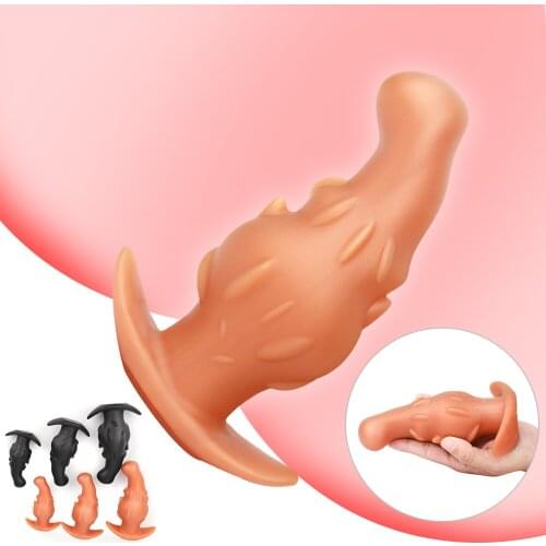 Silicone Anal Plug Large Anal Sex Toys for Women Men Big Butt Plug Dildo Vaginal Anal Dilator Prostate Massage Anus Expansion