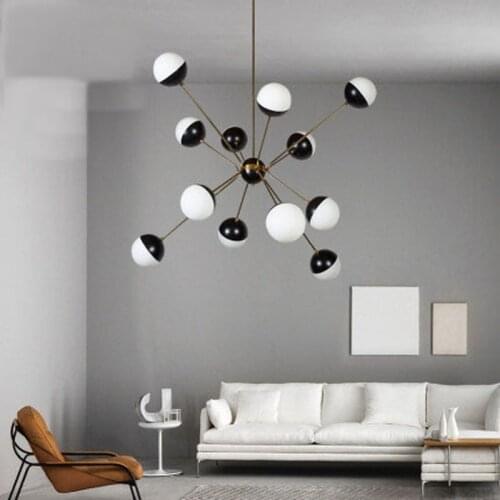 Nordic style Modern led Pendant light lamp design Round ball bedroom metal Lighting fixtures coffee dining room Hanglamp new