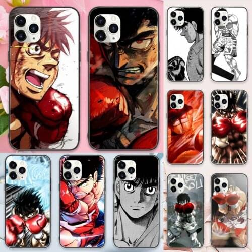 Hajime no ippo anime manga Phone Cases for iPhone 11 12 pro XS MAX 8 7 6 6S Plus X 5S SE 2020 XR Luxury brand shell funda coque