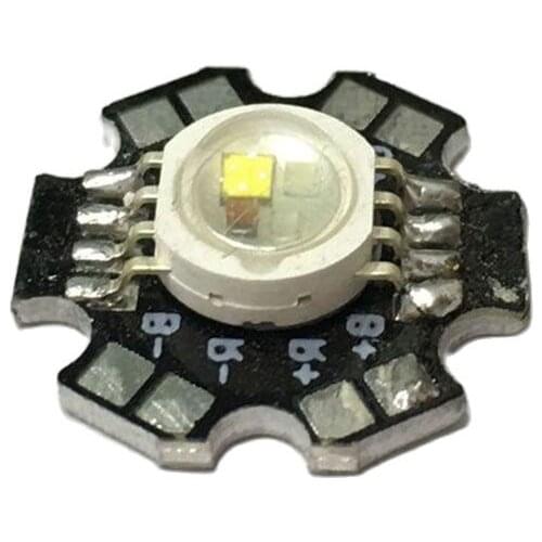 10Pcs High Power LED Chip 20MM Aluminum Substrate Spotlight LED Lamp Light Beads Diode 1W 3W 5W Warm White Red Green Blue White