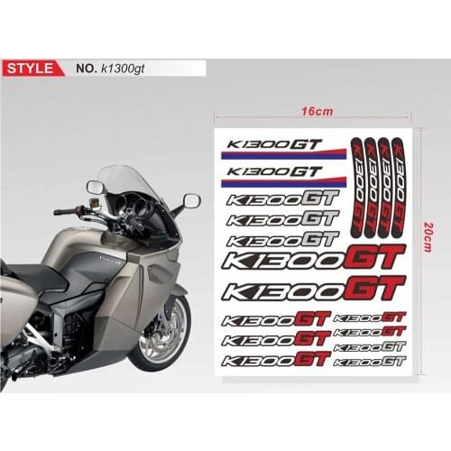 Motorcycle Body Sticker Reflective Moto Fuel Tank Tail Box Waterproof Decoration Decals Sticker For BMW K1300GT k1300gt LOGO