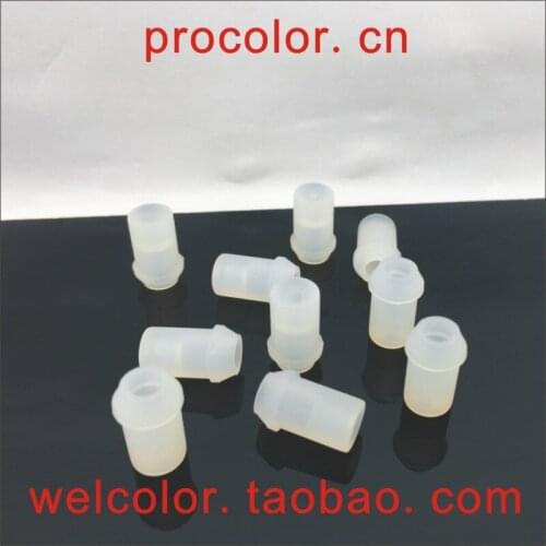 T type Hollow Silicone Sealing plug OD 7.5MM 7.5 19/64" ID two Level single hole stopper 5/32" 4mm 4.0 4 4.2 5/64" 2MM 2 2.0 mm