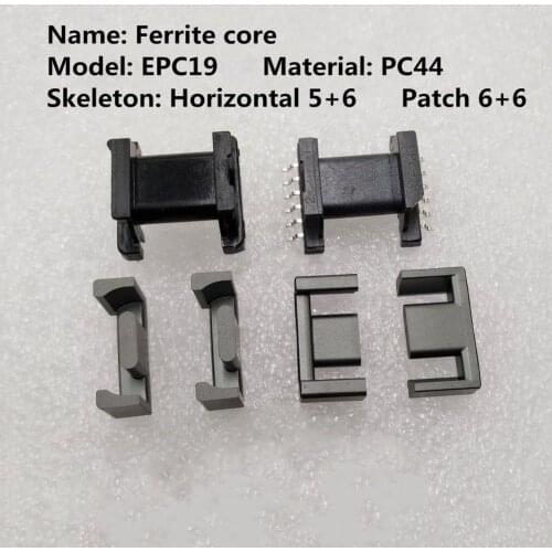 5pcs/lot Original TDK EPC19 Imported Ferrite Core PC44 Material Can Be Equipped with Horizontal 5+6/SMD 6+6 Skeleton