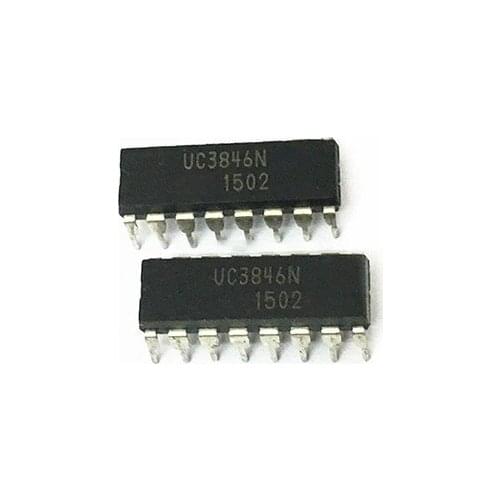 5PCS UC3846N DIP16 UC3846 DIP 3846 DIP-16 and original IC