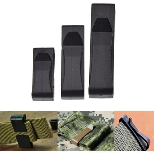 5x 25mm 38mm 50mm buckle strap Belt end clip adjust keeper attach molle webbing tactical backpack bag camp hike outdoor military