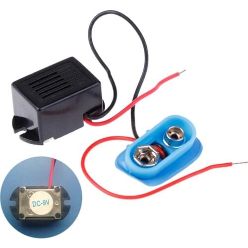 400HZ active buzzer Mechanical buzzer 9V Take the lead Vibrating the buzzer 22x16x14mm Mouse repellent accessories