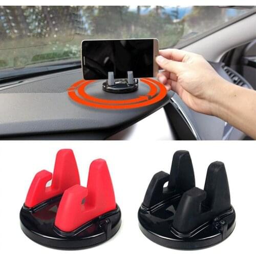 360 Degree Car Phone Holder Dashboard Sticking Mobile Phone Holder Stand Mount for Less 6 inch Phone Desk Stand Support Bracket
