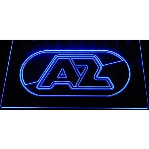 B1010 20+ Colors 5 Sizes AZ Alkmaar Zaanstreek Eredivisie Football LED Neon Light Signs