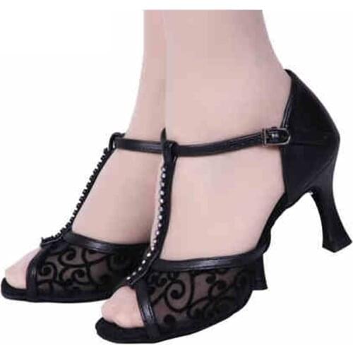 Great discounts 50%off Ballroom Latin dance shoes For girl Kids woman Salsa Tango BD 233 shoes Free shoes bag Wear Anti-skid Hot