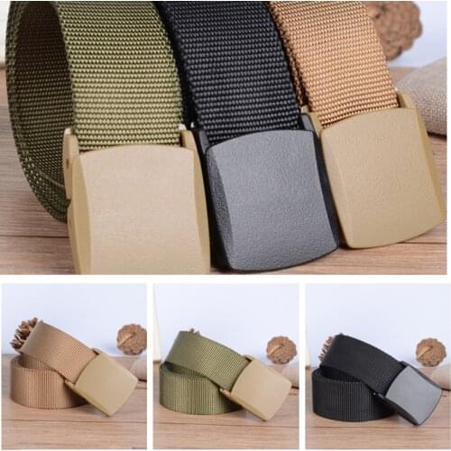 Men Military Belt Tactical Army Hunting Outdoor Waistband Nylon Training Belt Multifunctional Training Belt Hunting Accessories