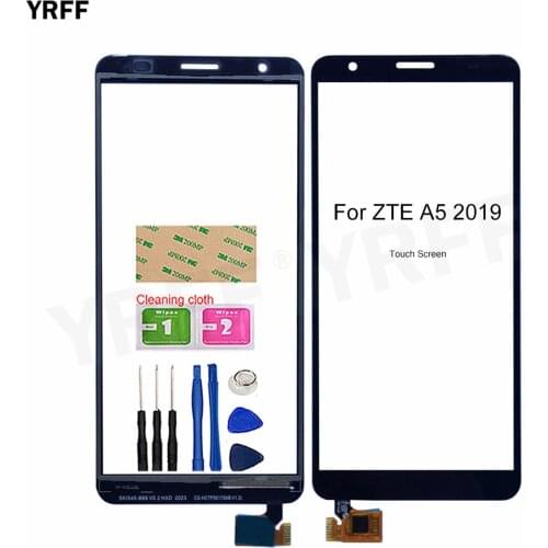 For ZTE Blade A5 2019 Touch Screen Digitizer Front Glass Touch Panel Sensor Repair Parts