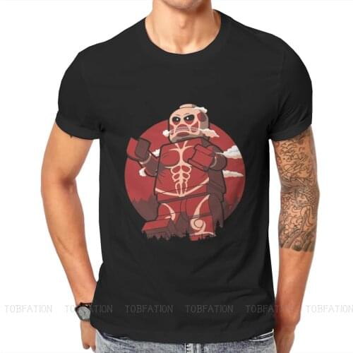 Attack on Titan Blood Fantasy Anime TShirt for Men AOT Cute Soft Casual Tee T Shirt Novelty New Design Fluffy