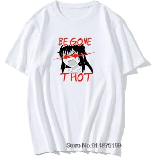 Mens Senpai Anime Guys Nerdy Modal White Print T-shirt Male Manga Clothes Tee shirt Tops Tops Tees T shirt Unisex Harajuku