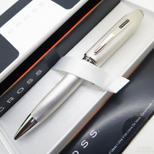 Cross AT0702-3 Peerless Brushed Platinum Ballpoint Pen 125.Yıl | Cross Pen | İsme Special Pen