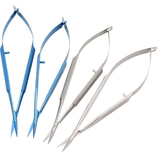 Microscopic Scissors Forcep Probe Micro Hook Tweezer Spatula 12cm Stainless Steel Probes,Hooks ,Spatulas, Speculums tweezers