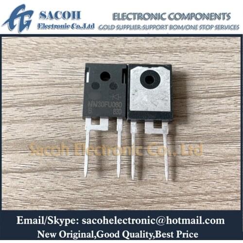 Free Shipping 10Pcs MM30FU060B or MM30FU060P or MM30FU060P3 or MM30FU060 TO-247 30A 600V Fast Recovery Rectifier Diode