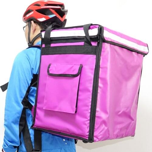 PK-65AP: Pizza Delivery Bag, Thermal Delivery Bag, Insulated Bag, Side + Top Loading, 16" L x 12" W x 18" H