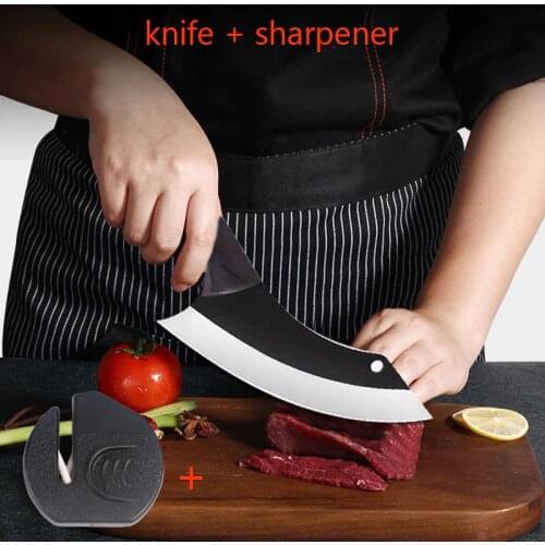 Handmade Chef Knife Clad Forged Steel Boning Slicing Butcher Kitchen Knives Meat Cleaver Kitchen Tools